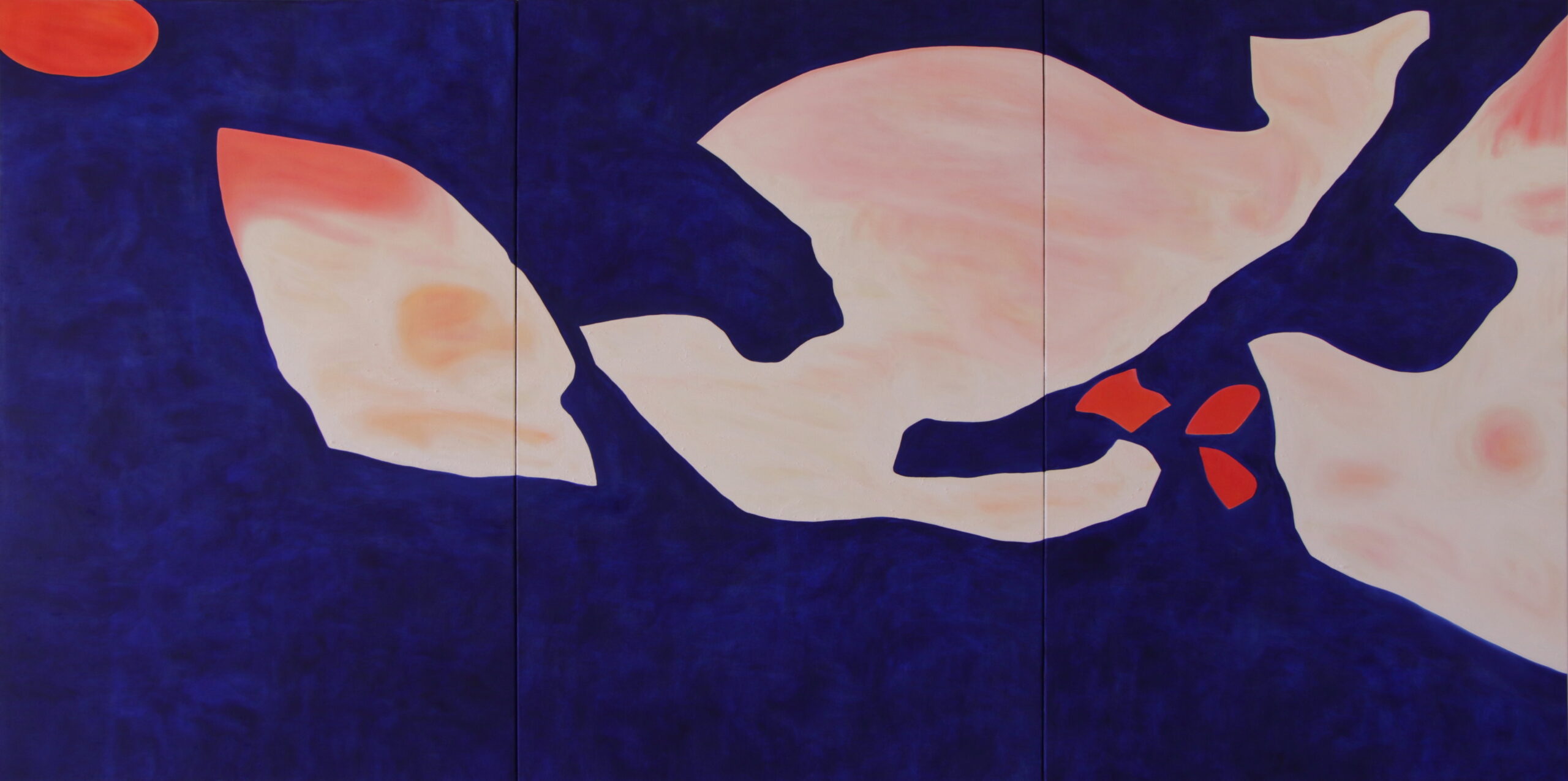 Blind gestures 2021 huile sur toile 390 195 cm Lisa Ouakil (2) (1) Blind gestures 2021 huile sur toile 390 195 cm Lisa Ouakil (2) (1)